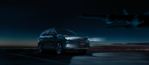 大大大空間SUV 吉利豪越實車圖來了