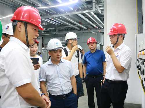 多家單位觀摩中鐵一局電務公司寧波軌道交通4號線機電項目