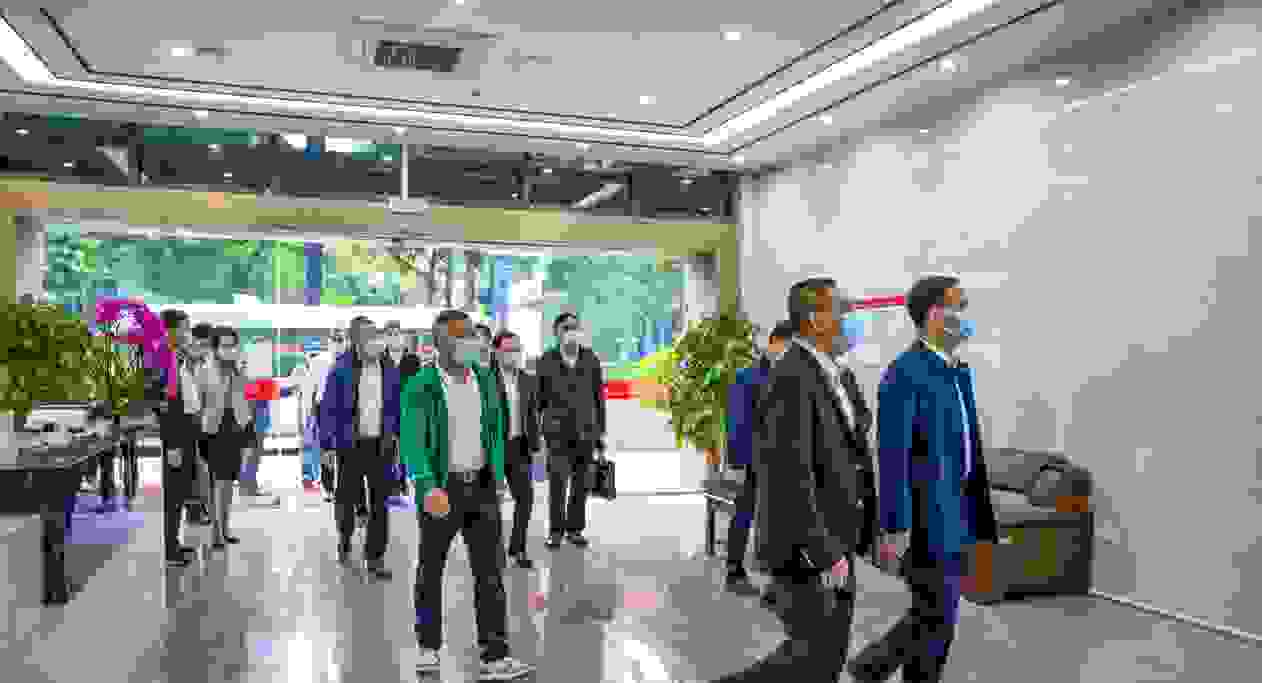 堅守禺企擔當，高質量飛速成長！廣州市番禺區政府領導到訪保倫電子itc調研指導工作