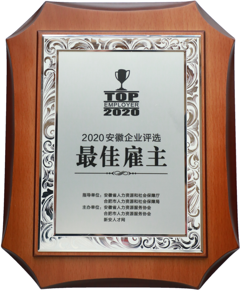 文一地產(chǎn)集團(tuán)榮膺“2020安徽企業(yè)評(píng)選最佳雇主”稱號(hào)