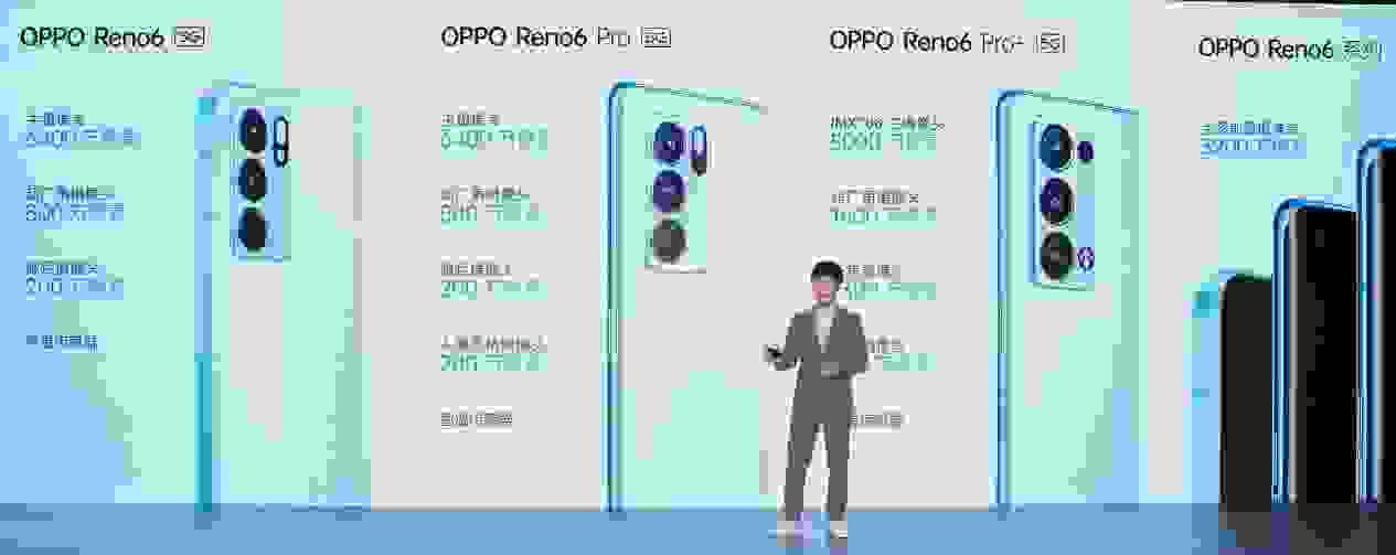 OPPO Reno6系列正式發布，視頻影像和外觀工藝再進階！