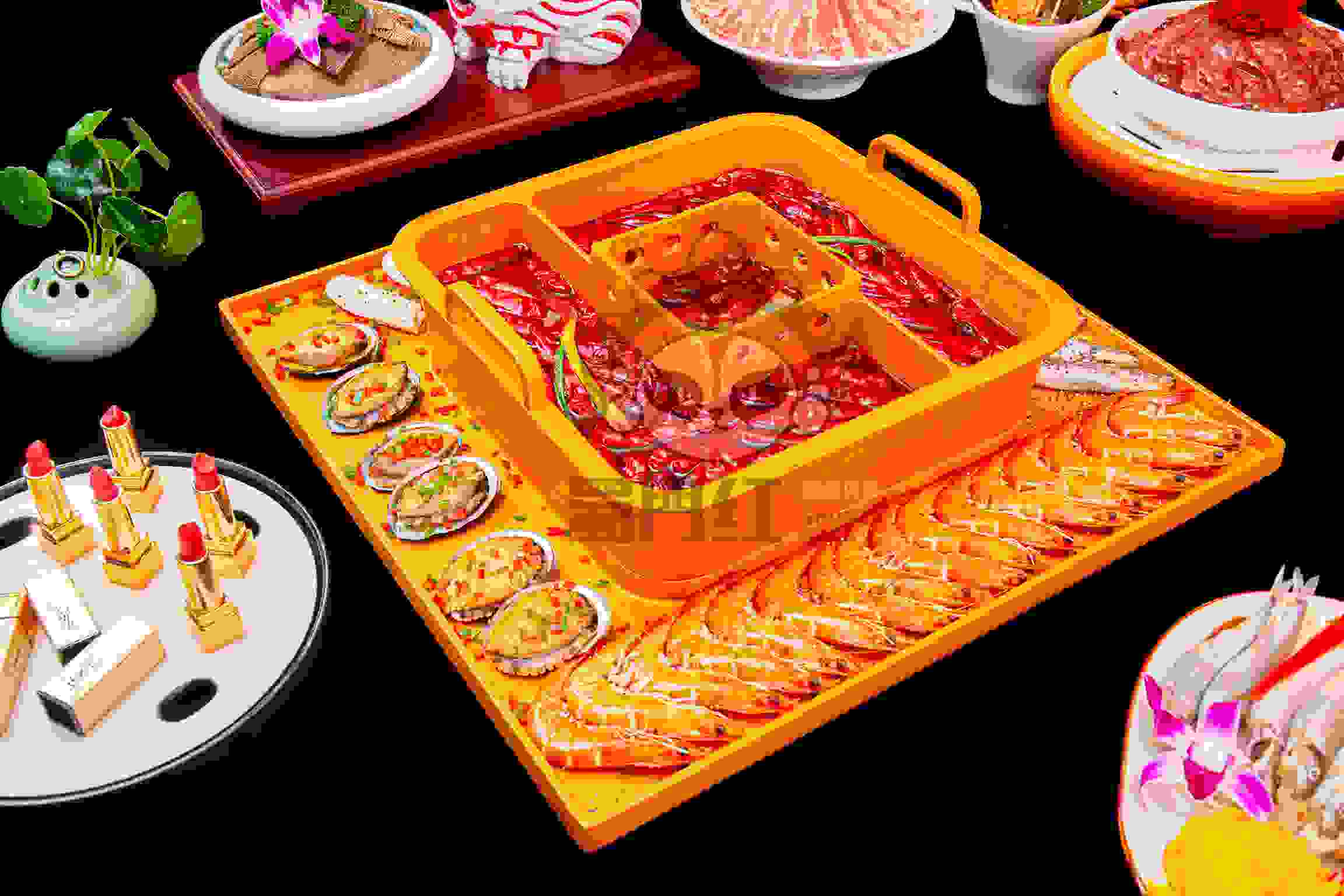 蜀門紅神器亮相，吃火鍋原來這么有趣！