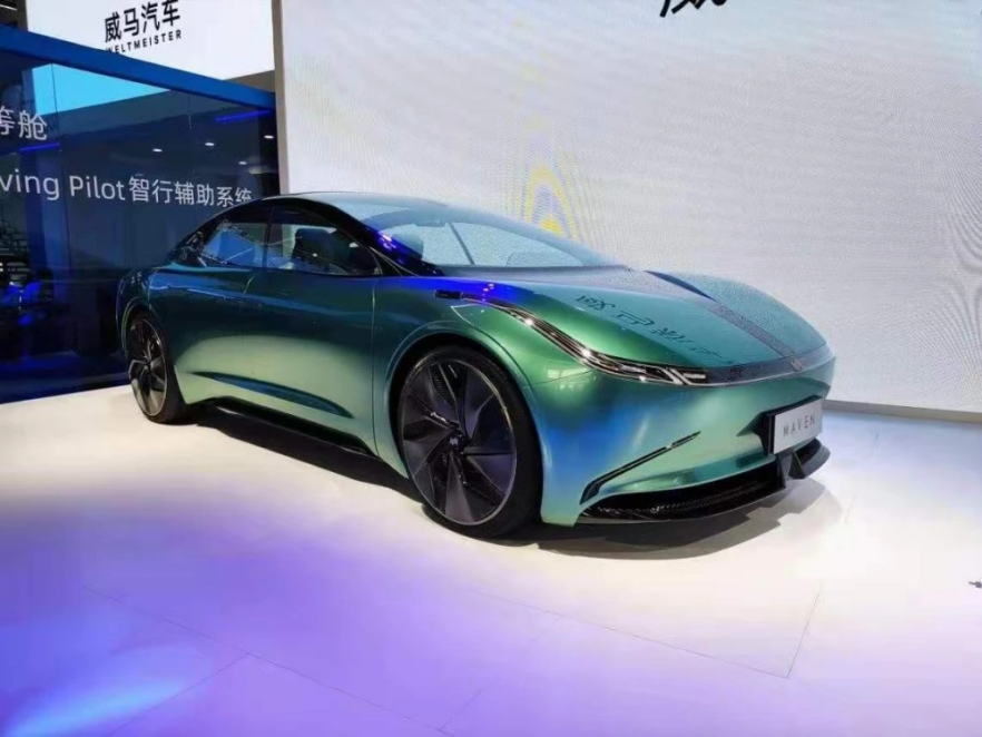 威馬汽車旗下首款純電概念轎車榮登“上海設計100+”榜單