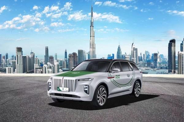 中國紅旗汽車入駐迪拜警方車隊