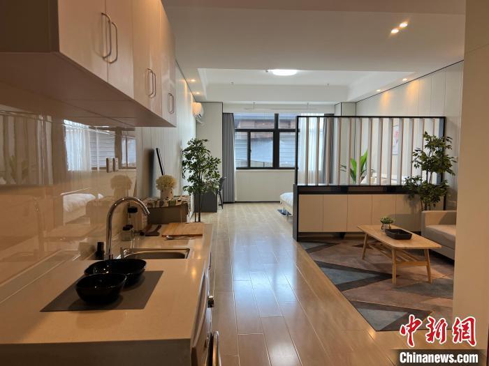 資料圖：西安首個面向社會公開租賃的保障性租賃住房項目正式投用。 李一璠 攝