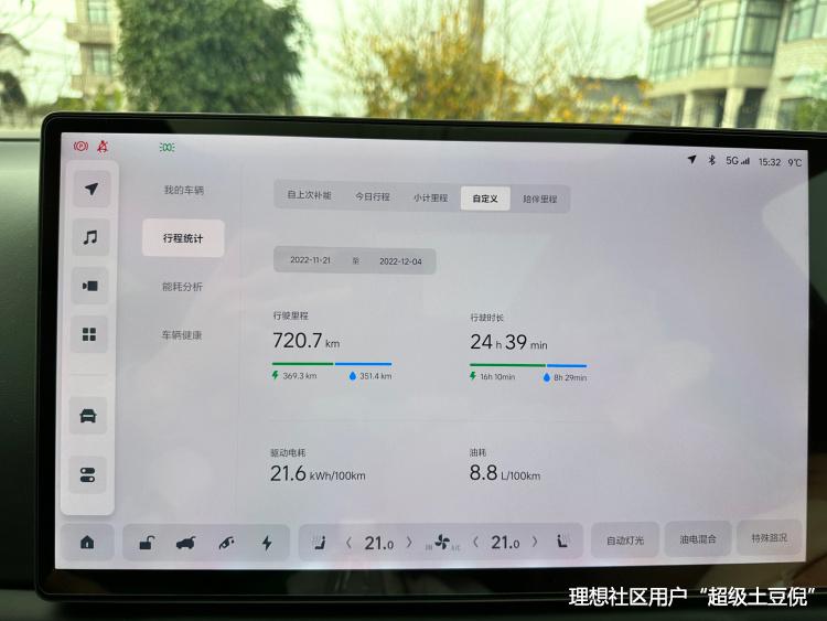 值得盲定！理想L8交付首月銷量搶眼，用戶曬真實(shí)能耗