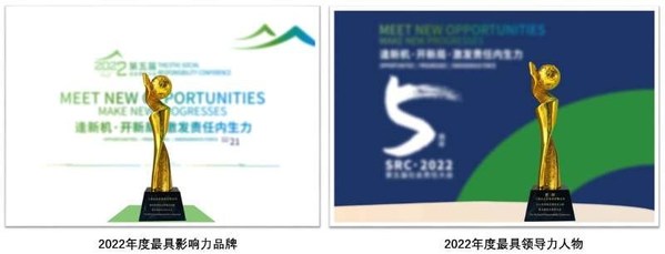 太太樂榮登2022（第五屆）社會責任大會最具影響力品牌榜單