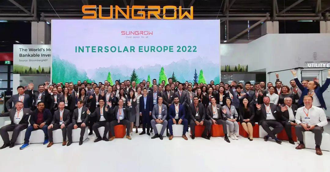 Intersolar 2022：陽光電源吹響今夏歐洲零碳號角