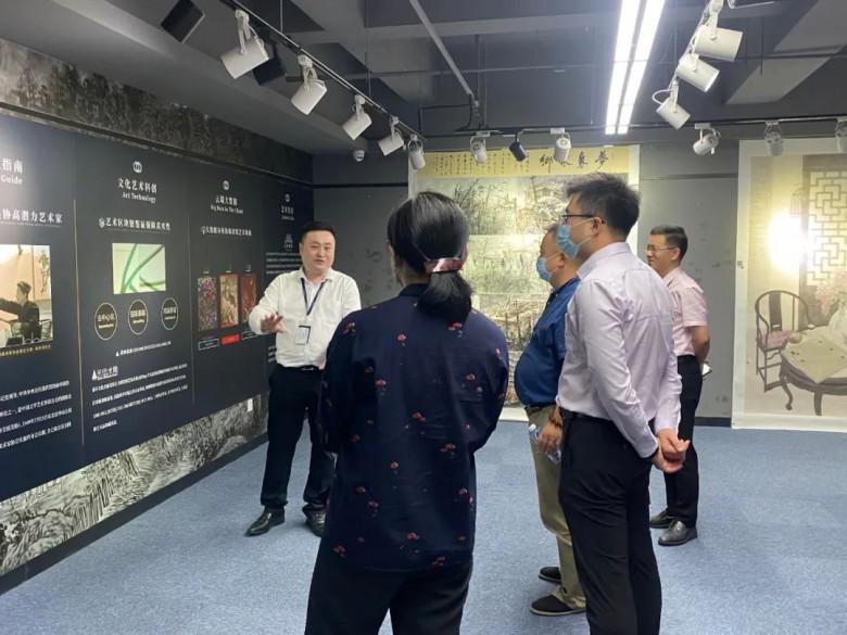 泰豐文化丨蘇州市新聞出版局副局長齊向英領導一行調研版權工作