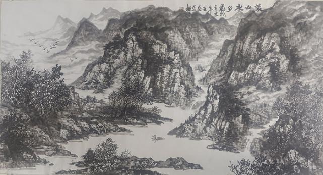 中國當代書畫藝術家協會會員任紀成和大型電視劇《濱海鹽都》出品方新章網達成書畫推廣合作協議