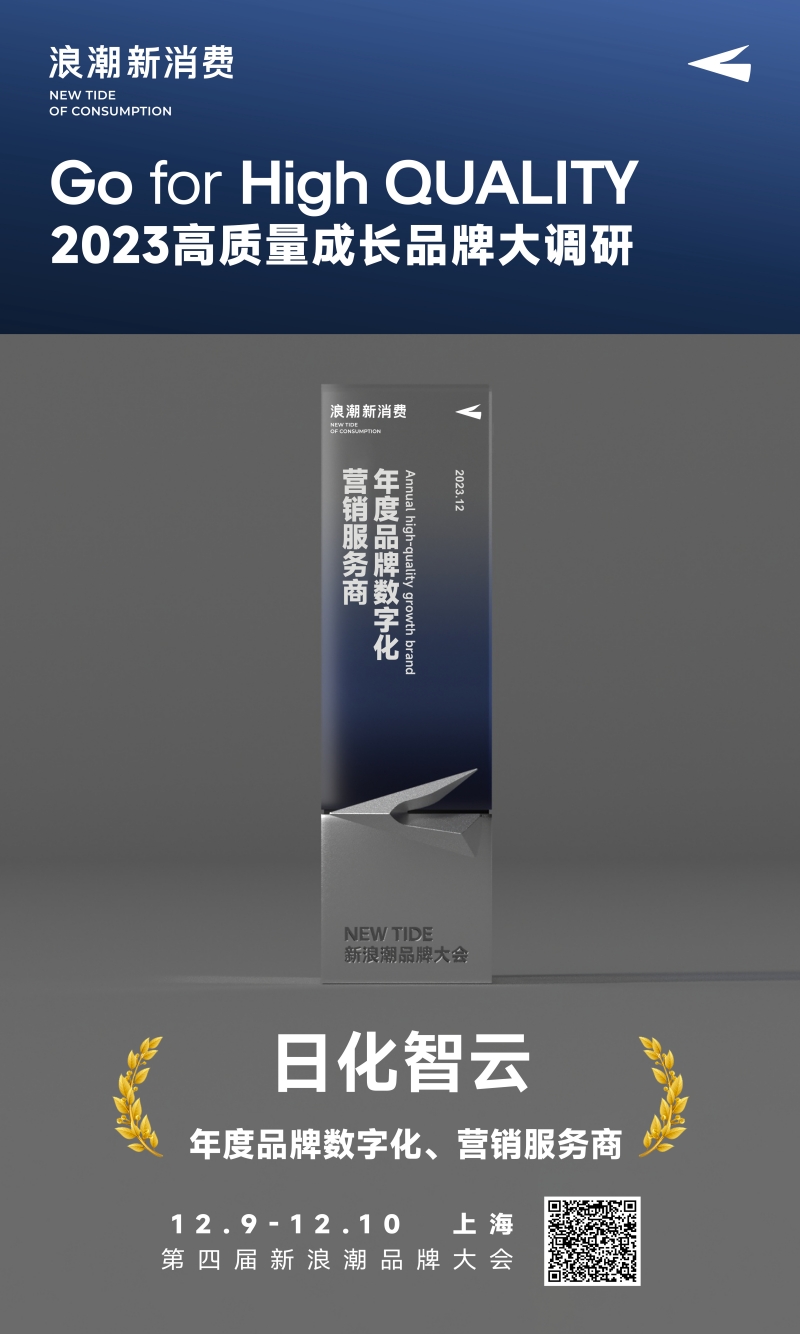 實力登榜！日化智云榮登2023年度品牌數字化服務商榜單
