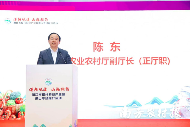 廣東省農(nóng)業(yè)農(nóng)村廳副廳長（正廳職）陳東