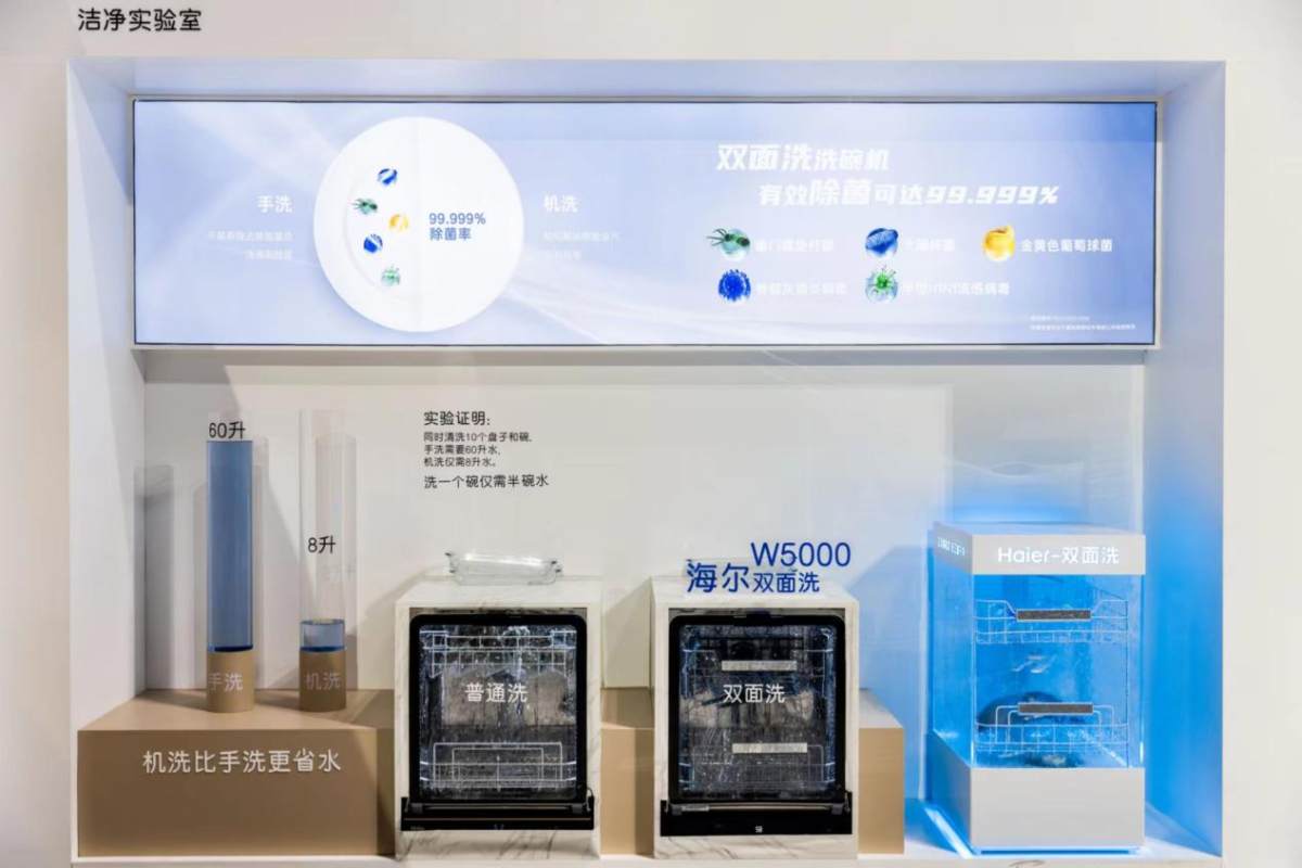 中國洗碗機起步晚？海爾洗碗機：憑科技實現超越