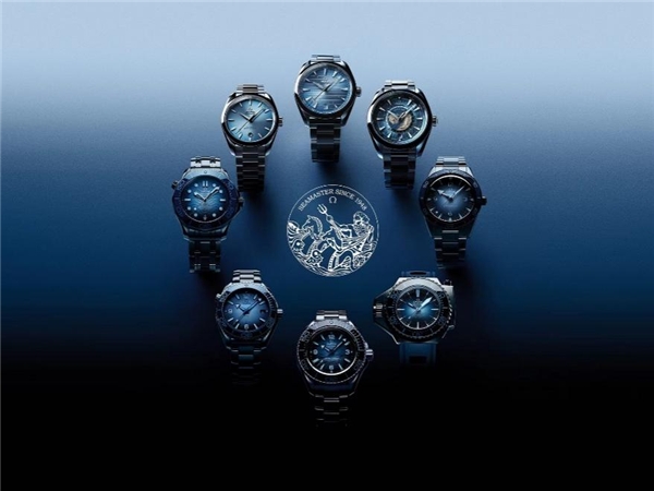 海神波塞冬的新坐騎 歐米茄海馬系列Seamaster in Summer Blue腕表