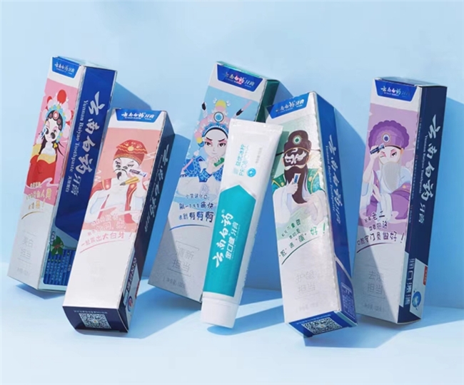 云南白藥牙膏國粹套裝實力護口 助力嘗遍天下美食