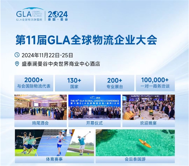 匯聚全球智慧，點亮物流未來：  第十一屆GLA全球物流企業峰會即將重磅開啟