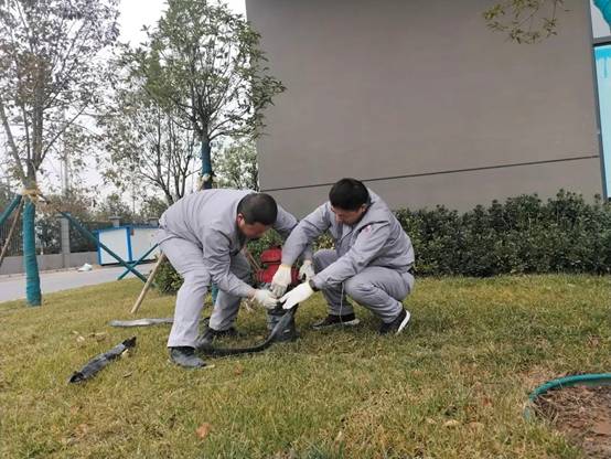 無懼風雪全力守護，中南高科全力保障群眾和園區企業出行安全