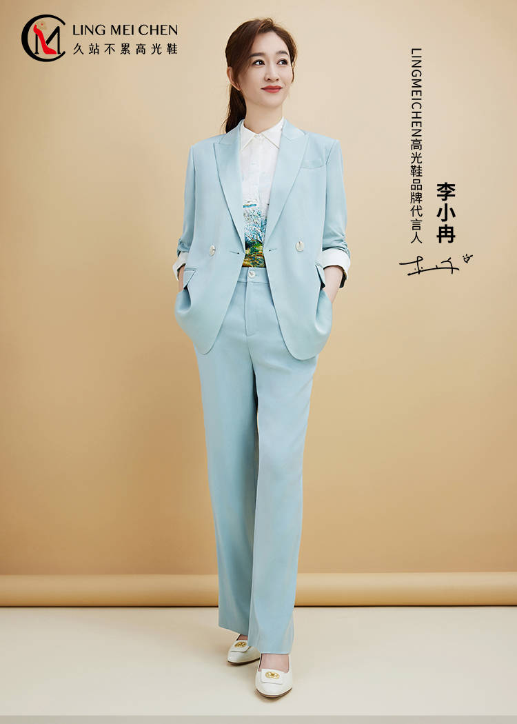 官宣！LINGMEICHEN靈梅陳高光鞋首位品牌形象代言人李小冉