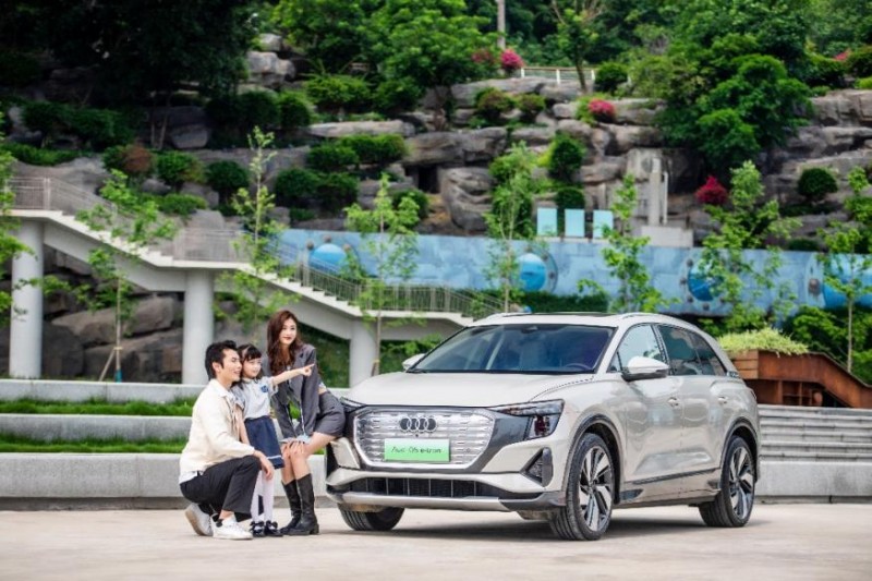上汽奧迪q5 e tron：奧迪最大純電SUV車型，純電舒適駕控搶先體驗