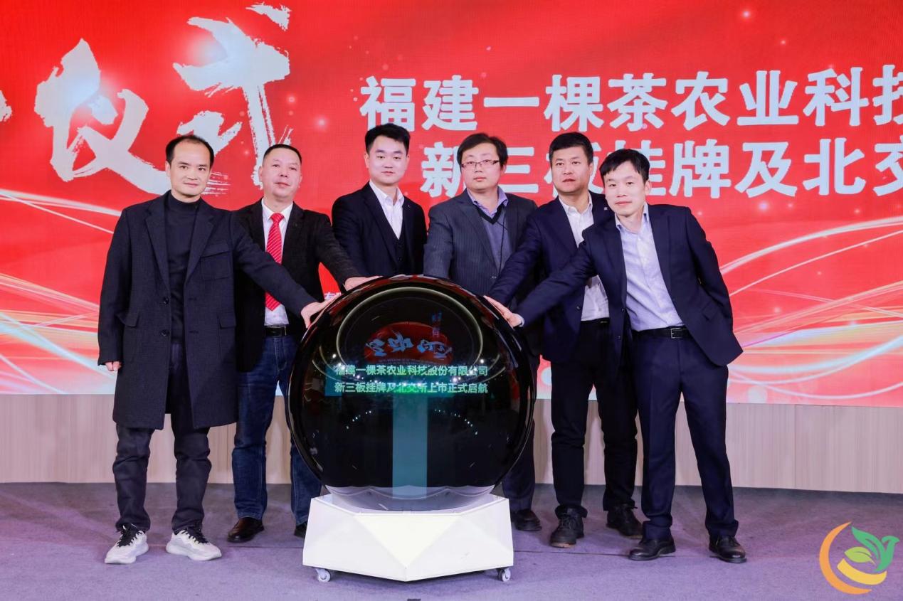 新征程起航！福建一棵茶新三板掛牌、北交所上市輔導簽約儀式圓滿舉行