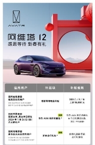 華為實寵阿維塔，為延期交付用戶送上智駕好禮