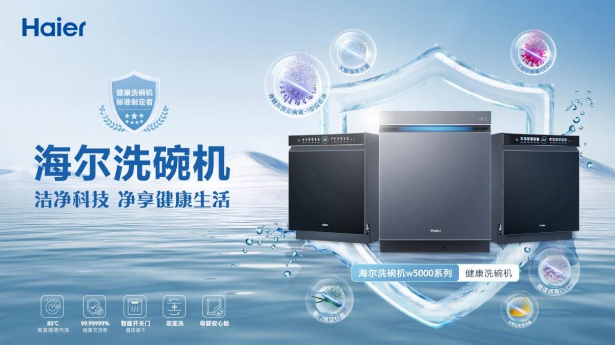 洗碗機(jī)值得買(mǎi)？海爾洗碗機(jī)：獲最高級(jí)健康認(rèn)證買(mǎi)得值