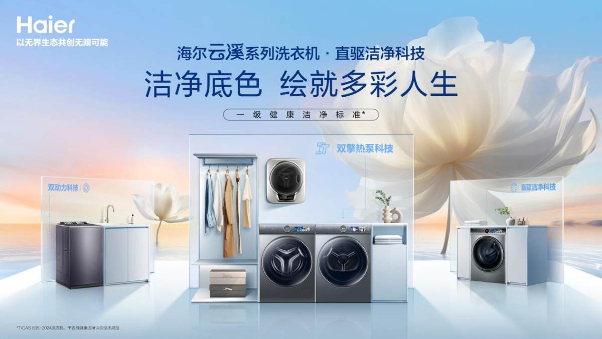 海爾云溪：中國(guó)洗衣機(jī)行業(yè)的第一型號(hào)