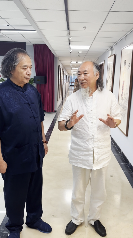 著名畫家井灝與北京榮寶齋展開一系列藝術推廣合作