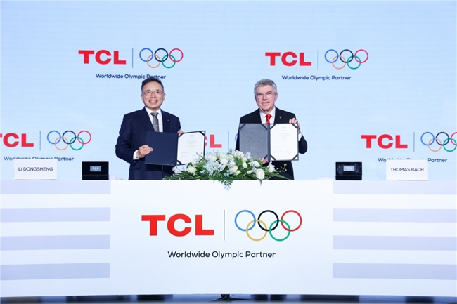 TCL加入奧林匹克全球合作伙伴計劃，展現品牌國際影響力