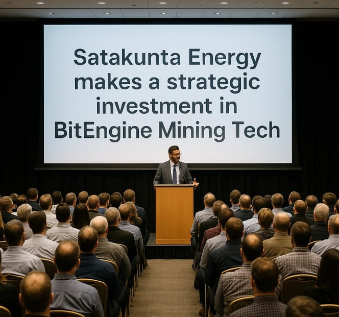 Satakunta Energy 歡迎 比特引擎（BitEngine Mining Tech） 戰略投資，攜手推動比特幣挖礦與綠色能源整合創新