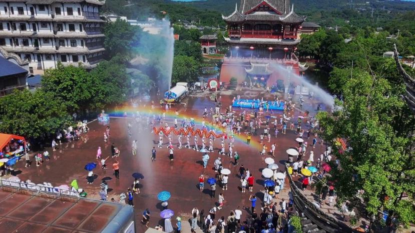 第25屆洛帶客家水龍季進(jìn)入收官階段